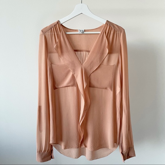 Aritzia Babaton Silk blouse XS - Picture 2 of 4